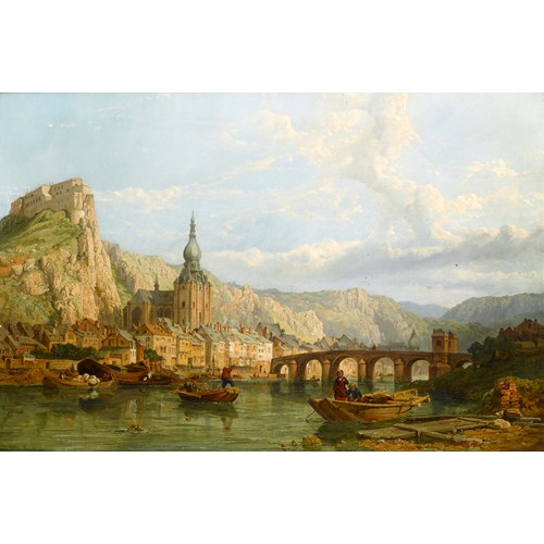 A View of Dinant, Belgium